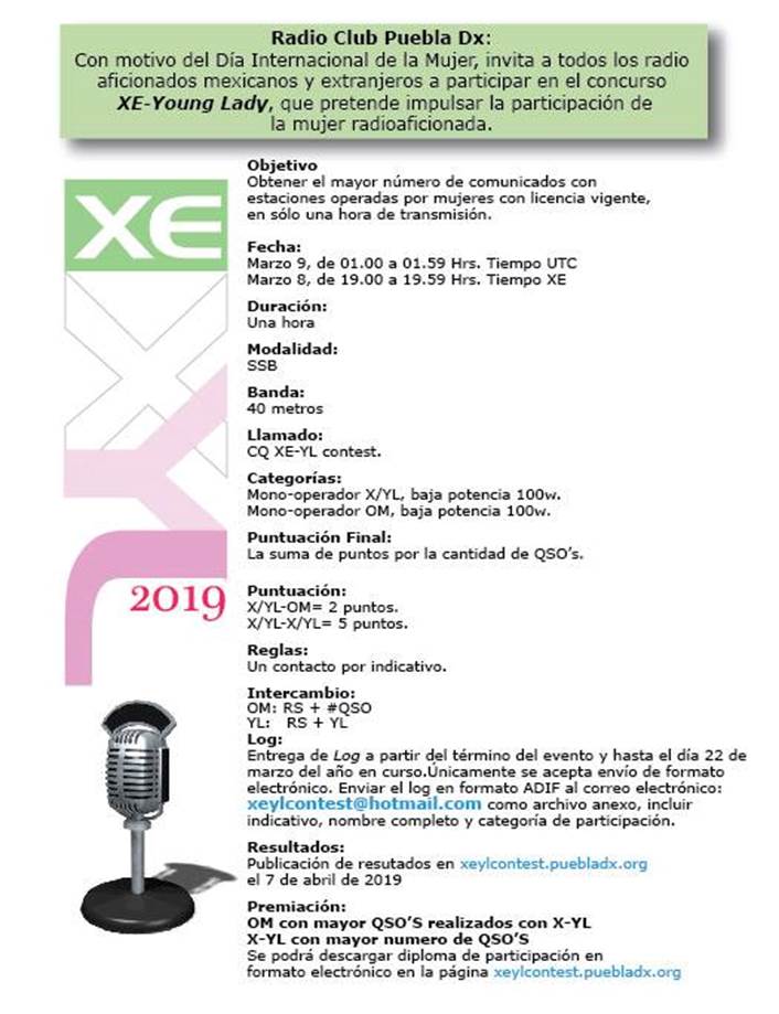 Descripcin: Bases Concurso XE-YL 2019