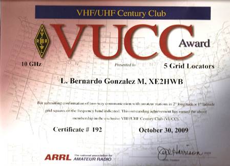 VUCC 10 GHz XE2HWB 2